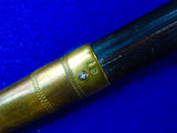 US WW2 USS Mississippi Navy Officer's Presentation Engraved Sword w/ Scabbard