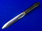 US WW2 Vintage Custom Made Handmade Theater Spear Point Type Blade Large Fighting Knife Knives