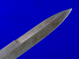 US WW2 Vintage Utica Bayonet Fighting Knife w/ Scabbard