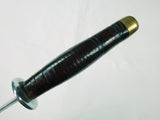 US WW2 WWII Custom Handmade THEATER Stiletto Fighting Knife w/ Sheath