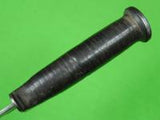 US WW2 WWII Fighting Knife with Sheath