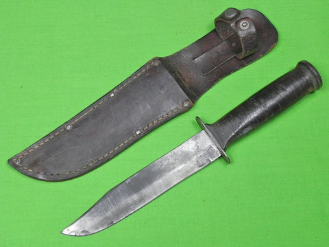 US WW2 WWII Fighting Knife with Sheath