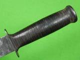 US WW2 WWII Fighting Knife with Sheath