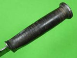 US WW2 WWII Fighting Knife with Sheath