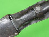 US WW2 WWII Fighting Knife with Sheath