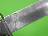 US WW2 WWII Fighting Knife with Sheath