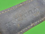 US WW2 WWII Fighting Knife with Sheath