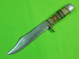 US WW2 WWII Theater Custom Hand Made Lucite Handle Fighting Knife