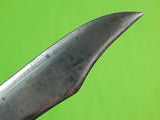 US WW2 WWII Theater Custom Hand Made Lucite Handle Fighting Knife