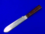 US WW2 WWII Vintage Large Marked Fighting Knife w/ Sheath