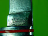 Vintage Old US Western Boulder CO West-Cut Hunting Skinning Knife