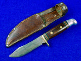 Vintage 1961-77 US Western W66 Hunting Knife w/ Sheath