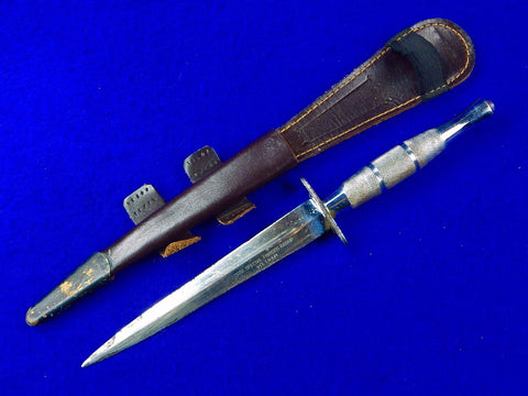 US Vietnam MARINE RAIDER Presentation Japan Sword Made Stiletto Fighting Knife