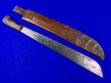 US WW1 WWI COLLINS Legitimus #37 Machete Sword Fighting Knife w/ Scabbard