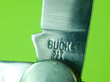 Vintage US pre-1986 Buck 317 Trailblazer Two Blade Folding Pocket Hunting Knife