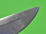 Vietnam Era Custom Hand Made RANDALL Fighting Knife w/ Johnson Split Back Sheath