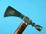 Custom Handmade Vincent Corbett American Indian Trade Pipe Tomahawk Axe 2