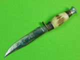 Vintage British English J. Nowill & Sons Hunting Stag Knife