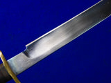 Vintage Old US Custom Made Handmade Large Bowie Knife