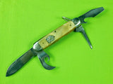 RARE Vintage 1953-62 IMPERIAL Boy Scout Folding Pocket 4-Blade Knife 