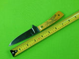 Vintage 1960-70's Custom Hand Made Scrimshaw Hunting Knife & Sheath
