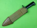 Vintage 1960 Kiffe Japan Japanese US WW1 Model Bolo Fighting Knife