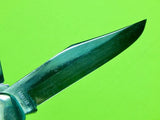 Vintage 1965-69 US CASE XX Red Bone Hunter 2 Blade Folding Pocket Knife