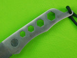 Vintage 1980s BenchMark SOS-B Fixed Blade Knife w/ Scabbard Box