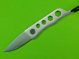 Vintage 1980s BenchMark SOS-B Fixed Blade Knife w/ Scabbard Box