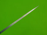 Vintage 1980s BenchMark SOS-B Fixed Blade Knife w/ Scabbard Box