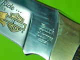 Vintage 1991 US Buck Custom Harley-Davidson Limited Edition Hunting Knife & Box