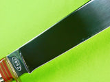 Vintage 1993 US Scagel Large Bowie Stag Hunting Knife w/ Sheath Box