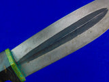 Vintage Antique Old African Africa Hunting Fighting Knife w/ Sheath