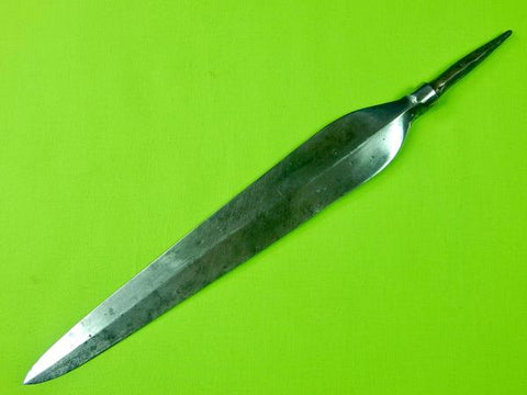 Vintage Antique Old Africa African Metal Spear Point Head