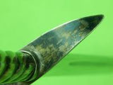 Vintage Antique Old South American America Small Silver Dagger Knife & Scabbard