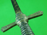 Vintage Antique Old US Fraternal Masonic Sword w/ Scabbard