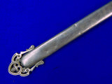 Vintage Antique Old US or German Germany Short Sword Scabbard