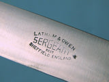 Vintage British English LATHAM & OWEN SERGEANT Sheffield Hunting Knife