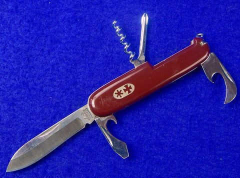 Vintage British English Rodgers Sheffield Multi Tool Folding Pocket Knife