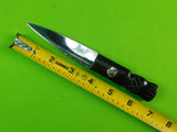 Vintage British English Scottish Custom Made Sgian Dubh Dagger Knife w/ Sheath