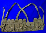 Vintage China Chinese Military Army Ammo Pouch 