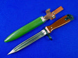 Vintage Chinese China Bayonet Fighting Knife w Scabbard 