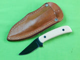 Vintage Custom Hand Made Hook Small Hunting Knife & Sheath