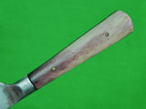 Vintage Custom Hand Made Hunting Knife w/ Sheath