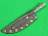 Vintage Custom Hand Made Hunting Knife w/ Sheath