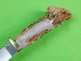 Vintage Custom Hand Made Hunting Stag Knife