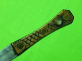 Vintage Custom Hand Made Theater Stiletto Boot Fighting Knife & Scabbard