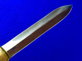 Vintage Custom Handmade John Nelson J.N. COOPER Huge Spear Point Fighting Knife
