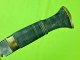 Vintage Custom Handmade Large Kukri Gurkha Fighting Knife Set 3 w/ Sheath