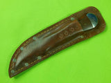 Vintage Custom Handmade Small Skinner Hunting Fighting Knife w/ Sheath